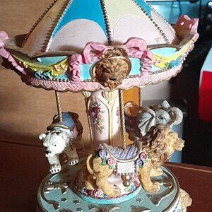 Carousel music box